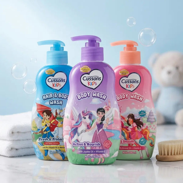 Kids Body Wash Pakistan | Cussons Gentle Clean – The Baby Nature