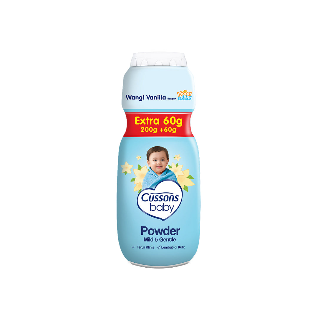 CUSSONS BABY MILD & GENTLE POWDER