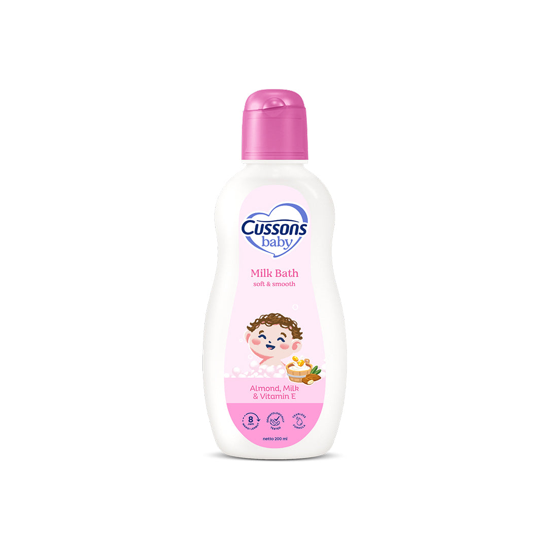 CUSSONS BABY SOFT & SMOOTH MILK BATH 200ML