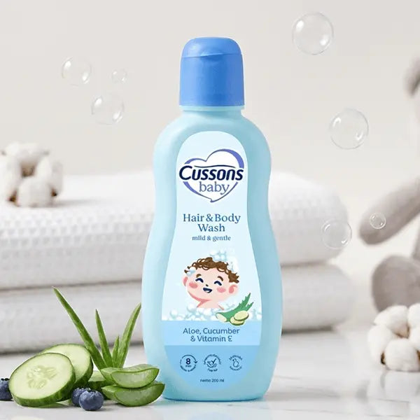 CUSSONS BABY MILD GENTLE WASH 200ML