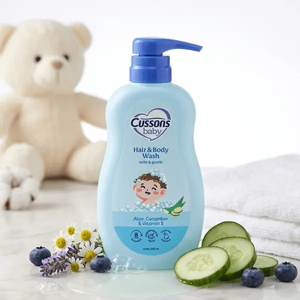CUSSONS BABY MILD GENTLE WASH 300ML PUMP