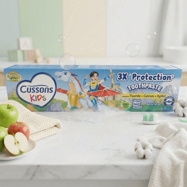 CUSSONS KIDS FRESH APPLE TOOTHPASTE BOX 45GM