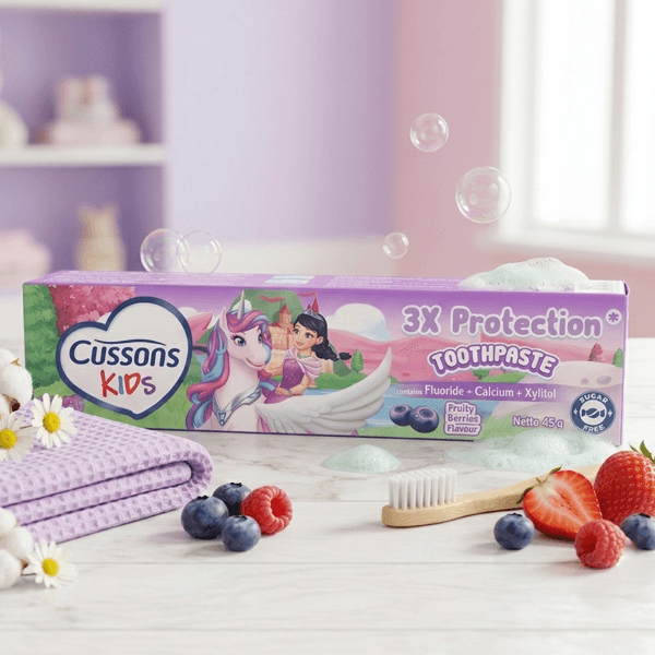 CUSSONS KIDS FRESH BERRIES TOOTHPASTE BOX 45GM