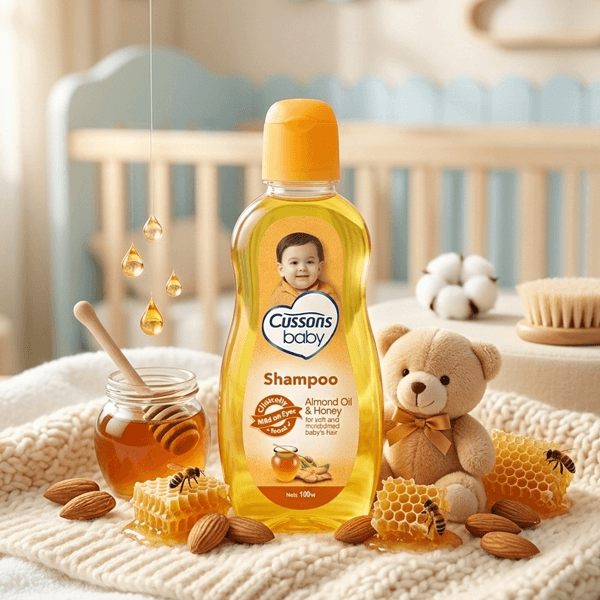 CUSSONS BABY ALMOND OIL HONEY SHAMPOO 100ML
