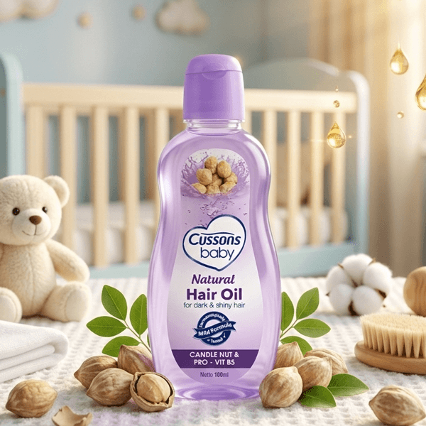 CUSSONS BABY CANDLE NUT HAIR OIL 100ML