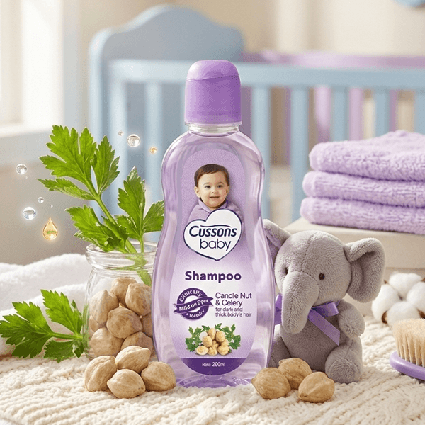 CUSSONS BABY CANDLE NUT CELERY SHAMPOO 200ML