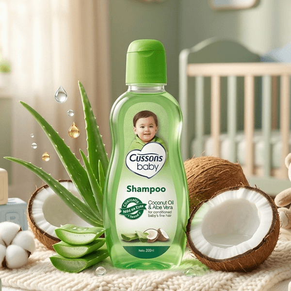 CUSSONS BABY COCONUT OIL ALOVERA SHAMPOO 200ML
