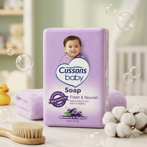 CUSSONS BABY FRESH NOURISHING SOAP 60GM