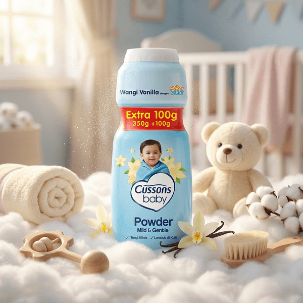 CUSSONS BABY MILD GENTLE POWDER