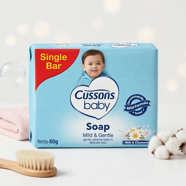 CUSSONS BABY MILD GENTLE SOAP 60GM