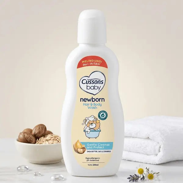 cussons baby newborn hair body wash